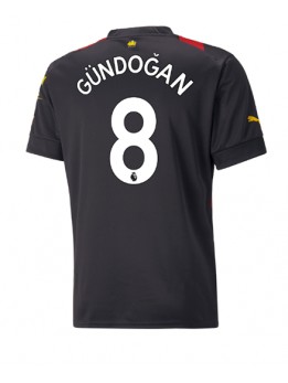Manchester City Ilkay Gundogan #8 Auswärtstrikot 2022-23 Kurzarm